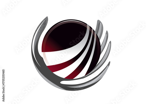 main porte symboleabstrait moderne logo-v04