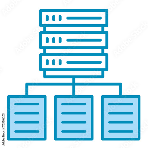 Server  Icon Element For Design	
