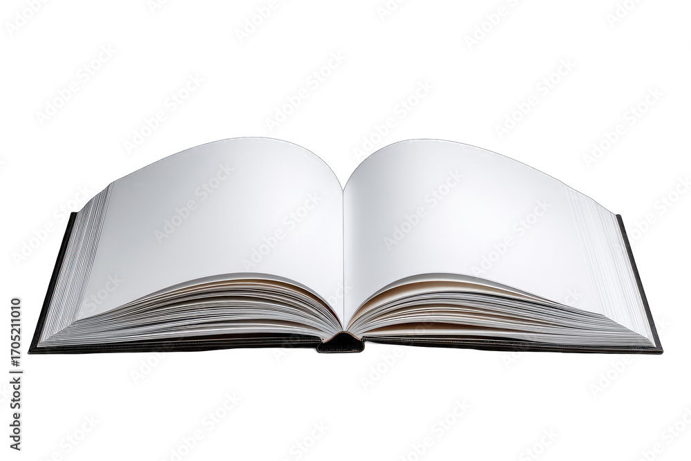 Obraz premium Open book, blank pages (3)