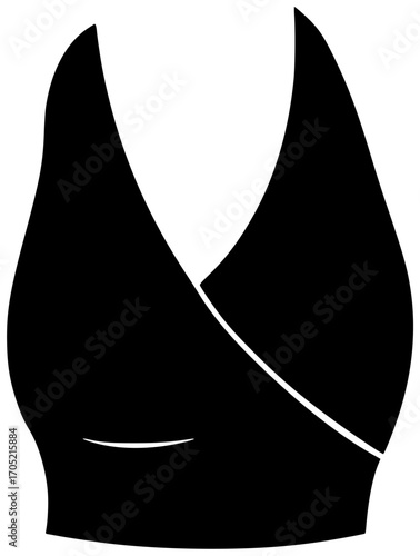surgery illustration woman silhouette bra logo surgical icon medical outline body procedure plastic care health aesthetic female cosmetic chest shape mammary vector graphic background