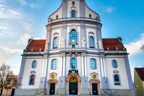 Bild auf Leinwand The Basilica of St Ann in Altotting - Germany