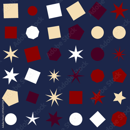 allover geometrical star designs high quality vectors