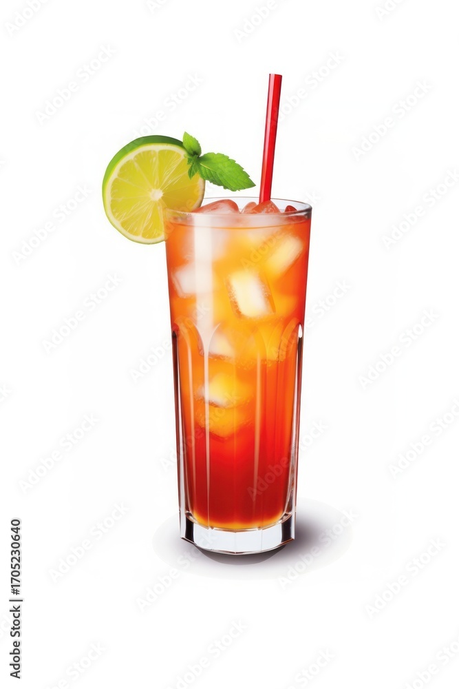 Fototapeta premium Juice cocktail mojito drink.