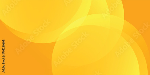 banner background. full color, orange gradation and effect geometry.circle. vector banner pattern eps10