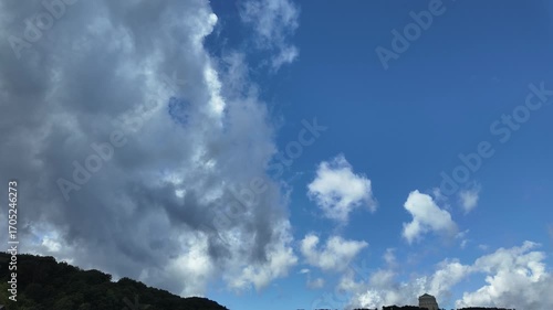 Timelapse reveals the mesmerizing motion of clouds across changing skies