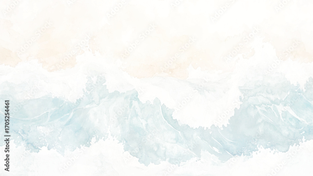 Obraz premium gray watercolor texture background