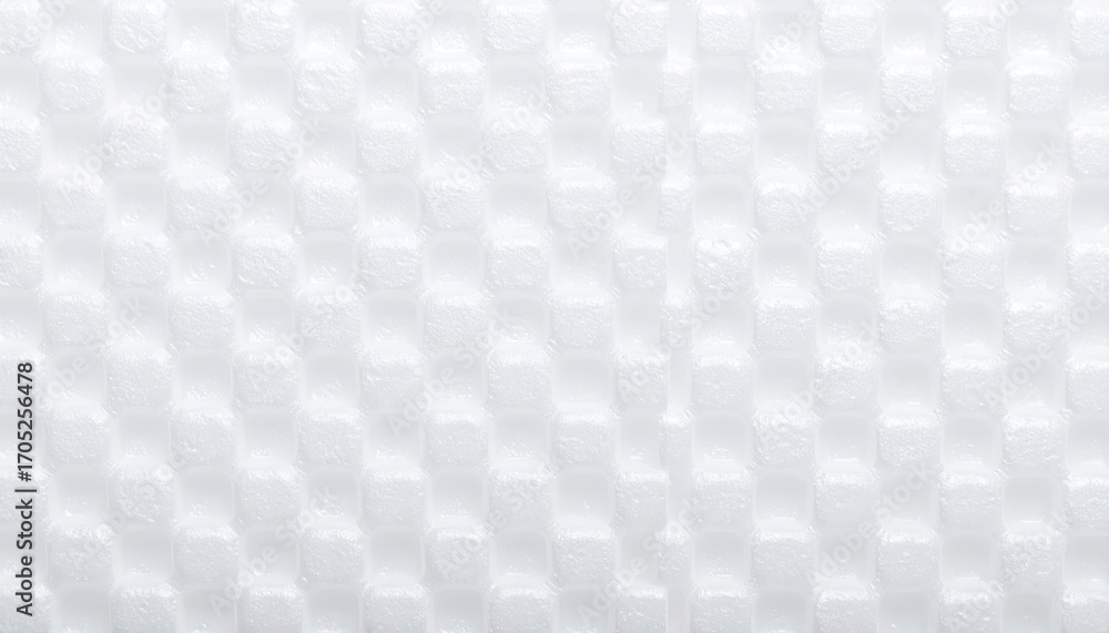Fototapeta premium White Foam Bubble Lattice Texture