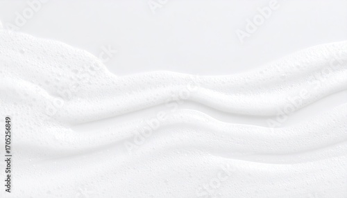 White Foam Wave Pattern Texture Background
