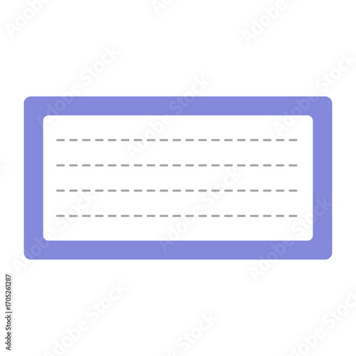 blue blank label