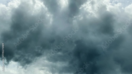 Heavenly light. The dark cloudy sky opens the gates of heaven. light of heaven jesus. halo of buddha shakyamuni
