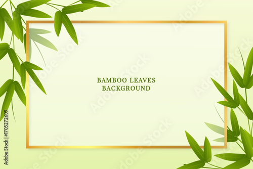 Bamboo leaf background