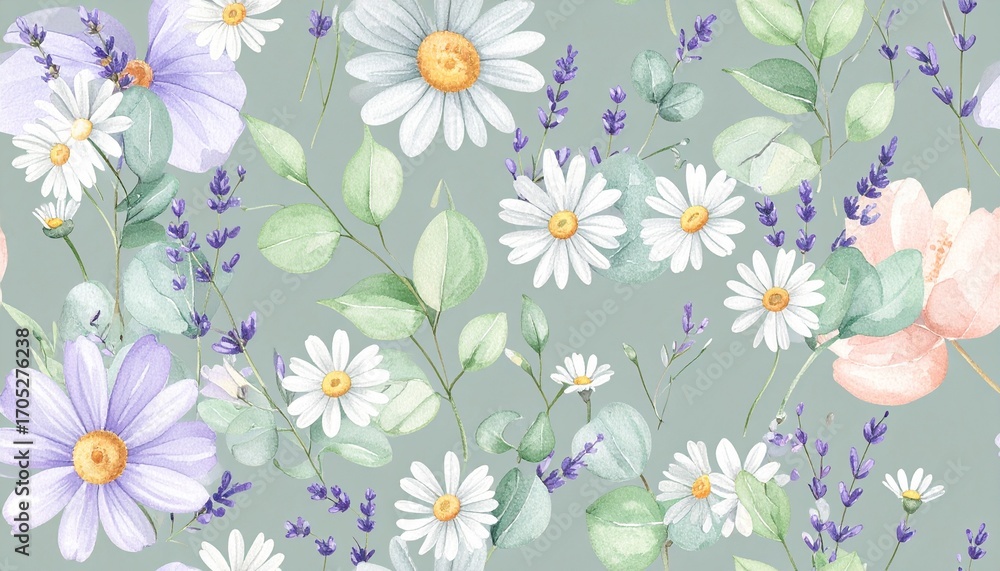Obraz premium Hand-painted modern botanical illustration with clean paper background ideal for branding.