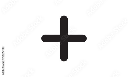 Plus Sign Silhouette
