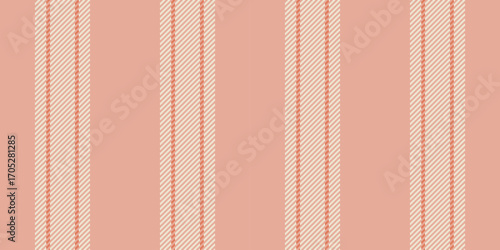 Elegant striped background. A classic, seamless pattern in pastel pink and cream, perfect for textile design, wallpaper, or adding a touch of vintage charm.
