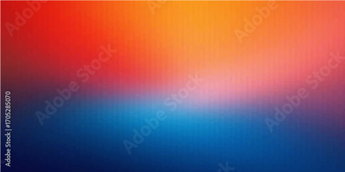 Abstract rainbow lines form a colorful and bright geometric pattern, a modern digital design with a vibrant spectrum of light and texture