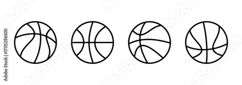 Basketball icon vector. Basketball ball sign and symbol