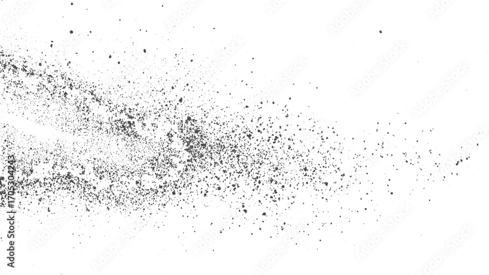 Fototapeta premium Grunge Splattered Vector Texture. dirt overlay or screen effect use for grunge background vintage style. 