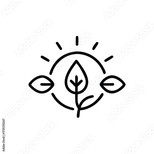 Eco Leaf, Renewable Energy, Green Recycling, Sustainable Living, Planet Care