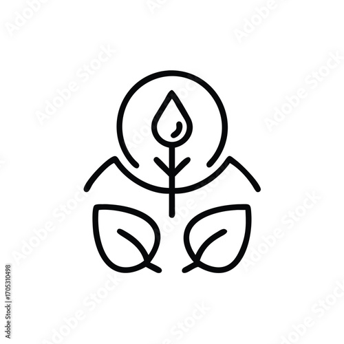 Eco Leaf, Renewable Energy, Green Recycling, Sustainable Living, Planet Care