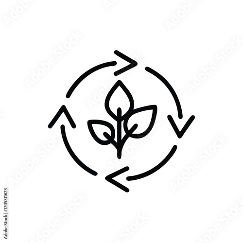 Eco Leaf, Renewable Energy, Green Recycling, Sustainable Living, Planet Care