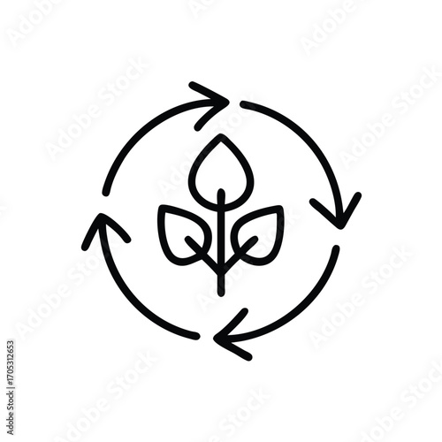Eco Leaf, Renewable Energy, Green Recycling, Sustainable Living, Planet Care