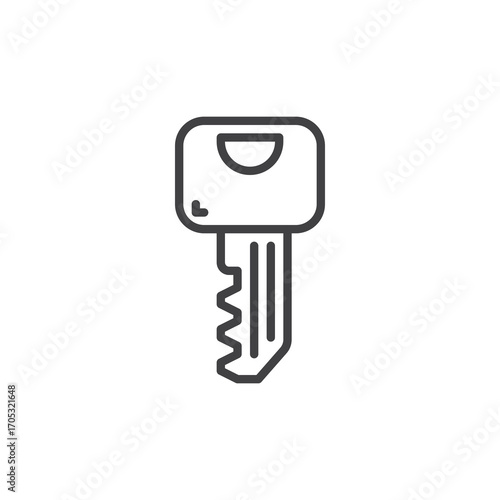 Key access line icon