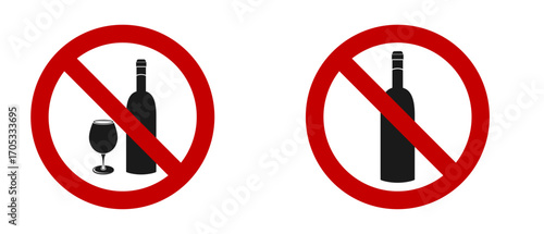 No Alcohol Signs