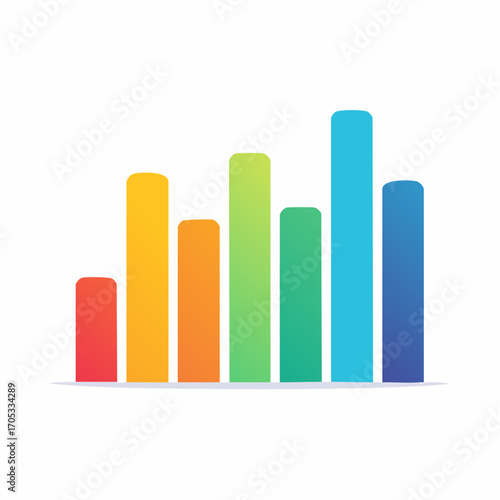 Simple Bar Graph Showing High Value.