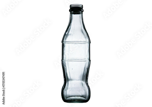 Wallpaper Mural Empty bottle isolated on transparent or white background Torontodigital.ca