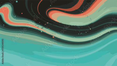 Swirling Abstract Nebula with Cosmic Dust and Vibrant Colors space galaxy