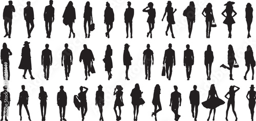 human silhouette vector, standing man outline, woman silhouette shadow, people walking silhouettes, business man shadow, standing woman figure, people crowd outline, fashion silhouette drawing, walkin