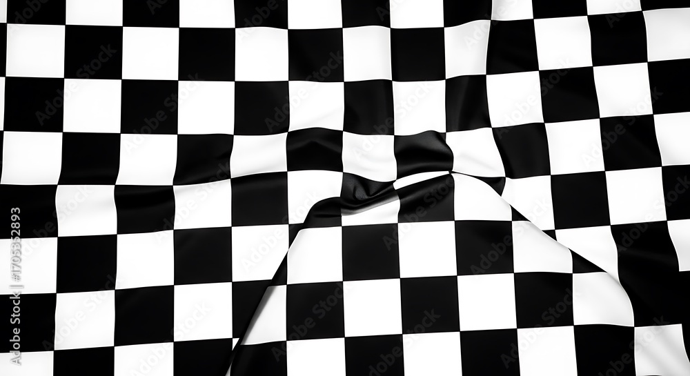 Obraz premium Checkered Flag Pattern Background.