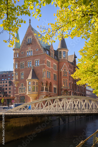 Exploring the enchanting architecture of Speicherstadt in Hamburg - Germany