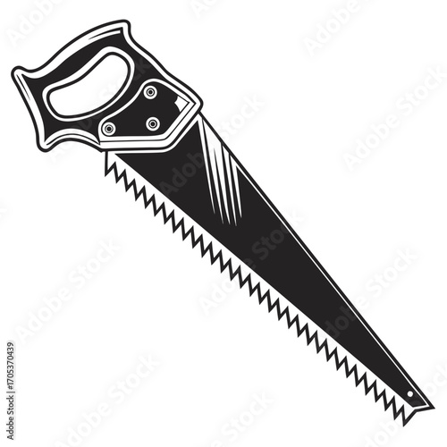 saw blade isolated on white background