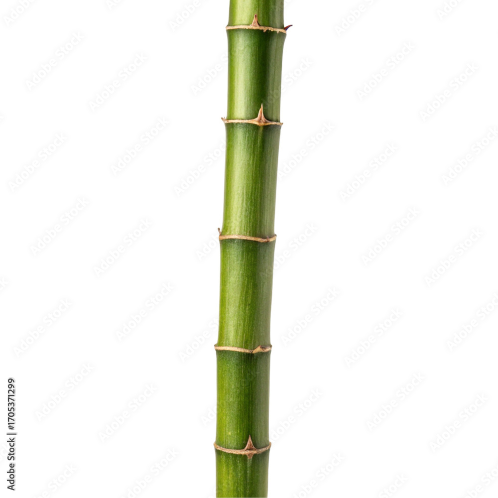 Fototapeta premium Realistic bamboo isolated on transparent background 
