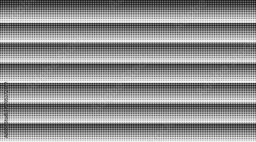 Vector backdrop with halftone gradient stripes. Trendy dot pattern design element perfect for banners posters, collages and digital art projects.