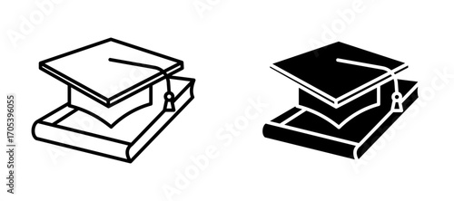 Thesis icons set for apps and web.