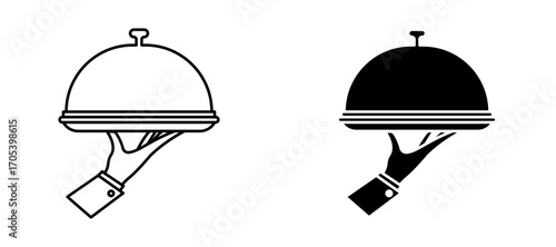 Platter icons set for apps and web.