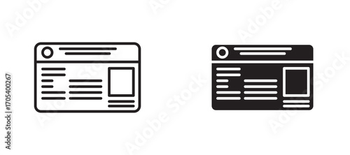 License icons set for apps and web.