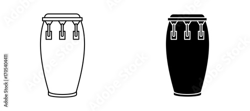 Conga icons set for apps and web.