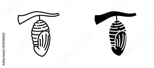 Cocoon icons set for apps and web.