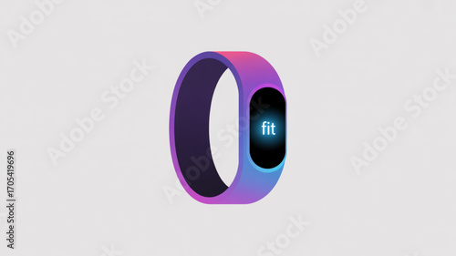 Fitness tracker wearable device for health and activity tracking smart band for exercise and wellness