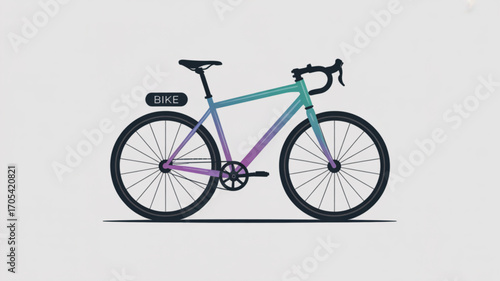 Bicycle icon vector illustration bike for transportation, recreation, exercise, and outdoor activity