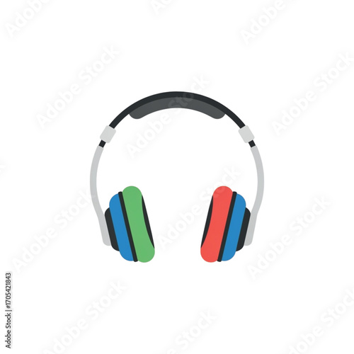 Colorful Headphones for Music Lovers.