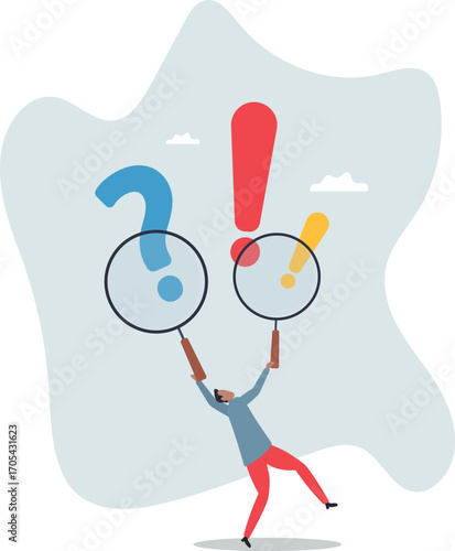 Observation or examination, curiosity to discover secret, search or analyze information, investigate or research.about a man and his life.