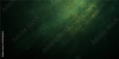 Grunge film projector screen with a dark, textured mist and light peeking through