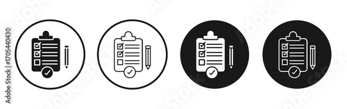 Requirements icons vectors for apps and web.