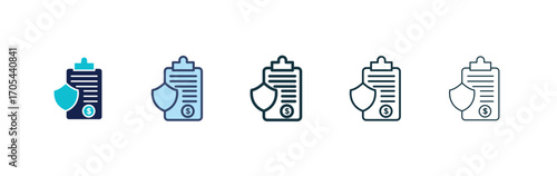 Penalty icons vectors for apps and web.