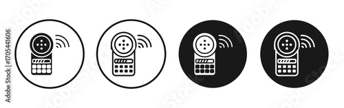 Intercom icons vectors for apps and web.