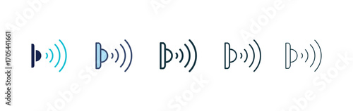 Infrared icons vectors for apps and web.